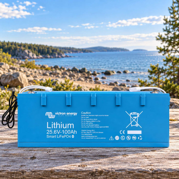 Victron Lithium NG 25.6V 100Ah battery for campervan power systems