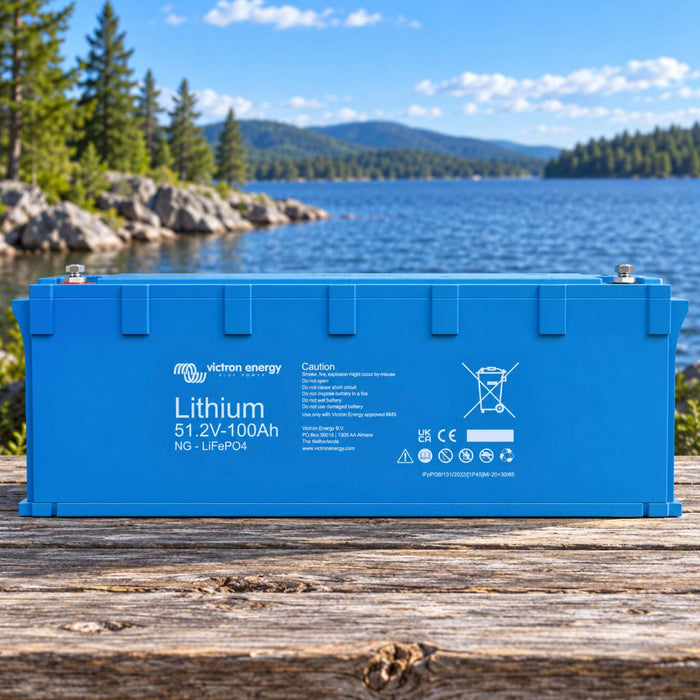 Victron Lithium NG 51.2V 100Ah battery for high voltage energy systems