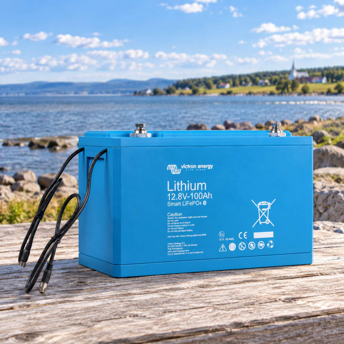 Victron Lithium Smart 12.8V 100Ah battery for vanlife electrical systems