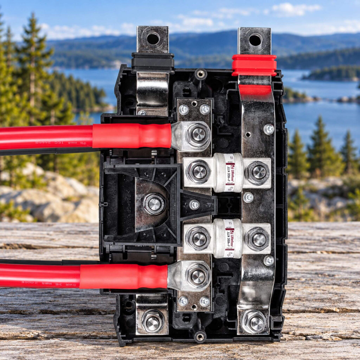 Victron Energy Lynx Class-T Power In M10 1000A pour la protection de la batterie et les systèmes électriques de van