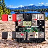 Victron Energy Lynx Shunt 1000A pour les systèmes électriques des fourgons et la surveillance des batteries