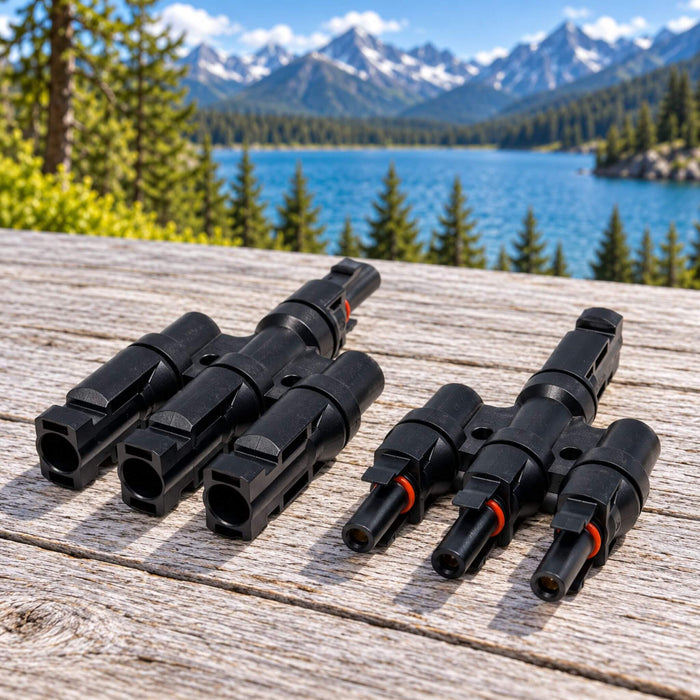Victron Energy MC4 solar connectors for vanlife electrical systems