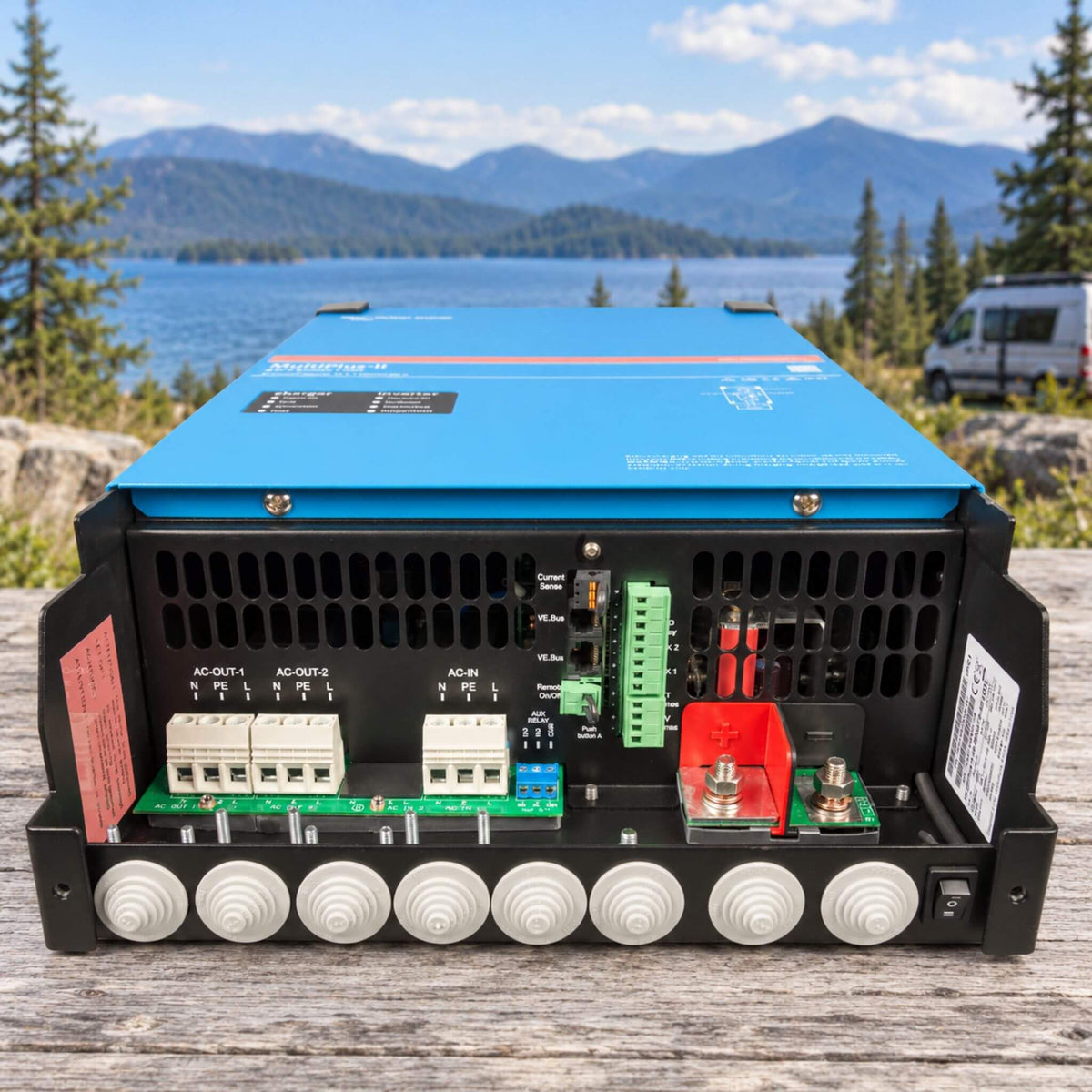 Victron Energy MultiPlus-II 48/5000/70-95 120V inverter charger for van electrical systems and mobile power