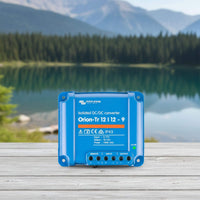 Victron Orion-Tr 12/12-9A isolated DC-DC converter for camper van electrical systems, off-grid battery charging and vanlife power management