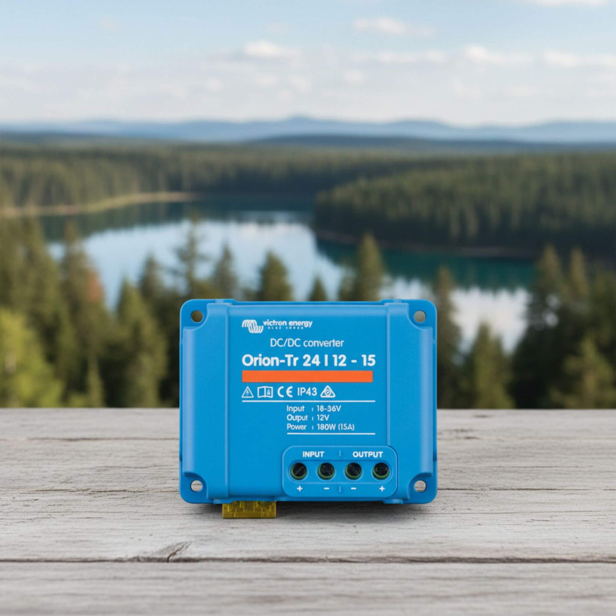 Victron Orion-Tr 24/12-15A DC-DC converter for camper van electrical systems, off-grid battery charging and vanlife power management