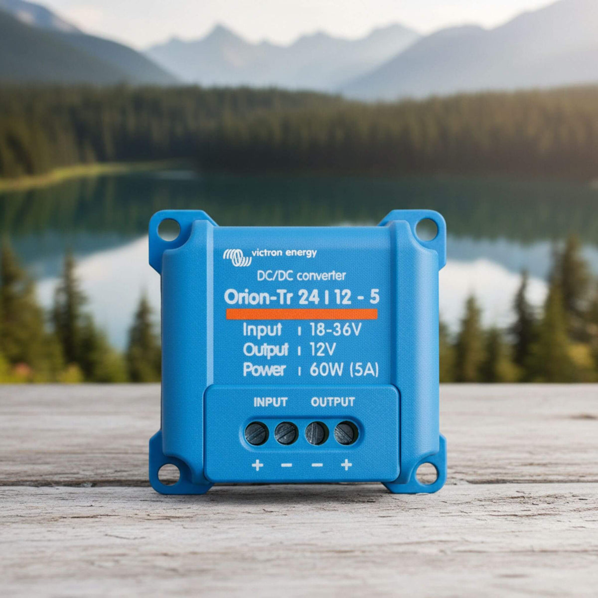 Victron Orion-Tr 24/12-5A DC-DC converter for camper van electrical systems, off-grid battery charging and vanlife power management