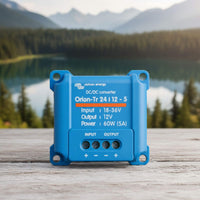 Victron Orion-Tr 24/12-5A DC-DC converter for camper van electrical systems, off-grid battery charging and vanlife power management