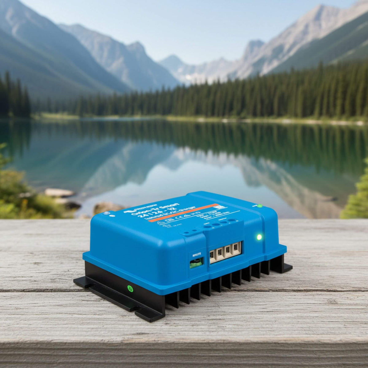 Victron Orion-Tr Smart 24/24-12A isolated DC-DC battery charger for van conversion electrical installations, auxiliary battery charging and mobile power systems
