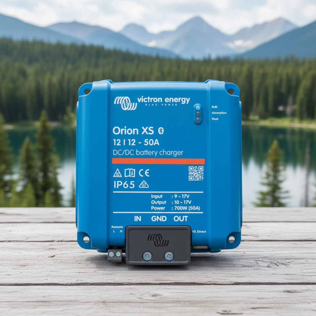 Victron Orion XS 12/12-50A DC-DC charger for camper van electrical systems, off-grid battery charging and vanlife power management