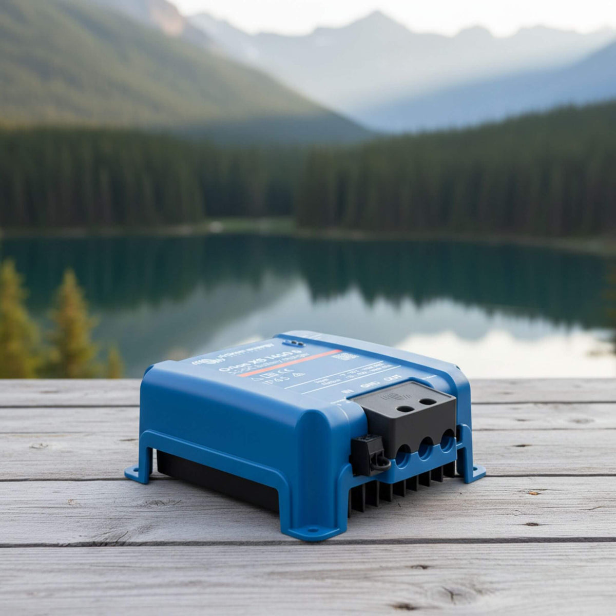 Victron Orion XS 1400 DC-DC battery charger for camper van electrical systems, off-grid battery charging and vanlife power management