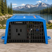 Victron Phoenix 12V 500VA inverter AC output for van conversion