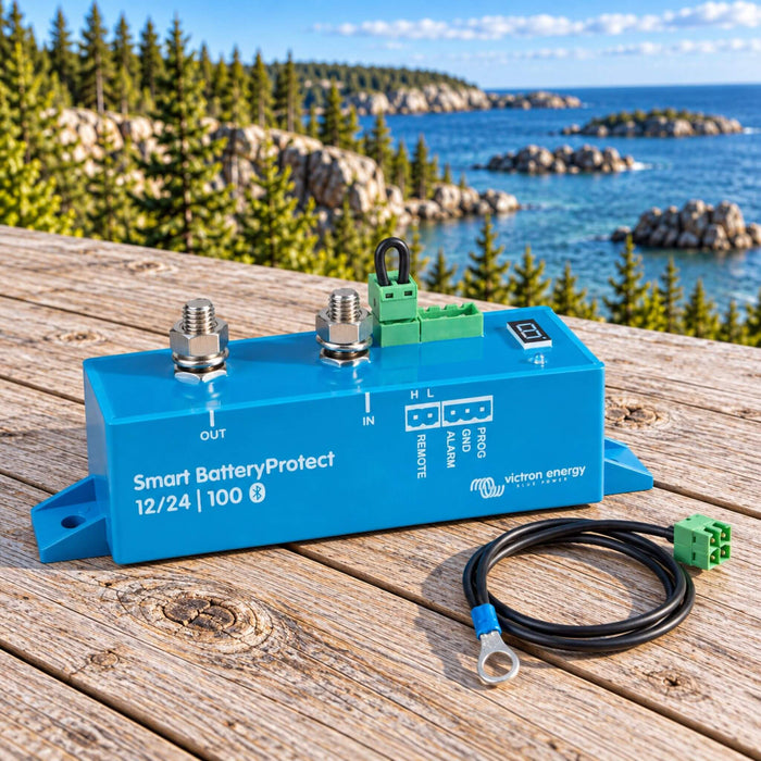 Victron Energy Smart BatteryProtect 12 24V 100A battery protection for van electrical systems