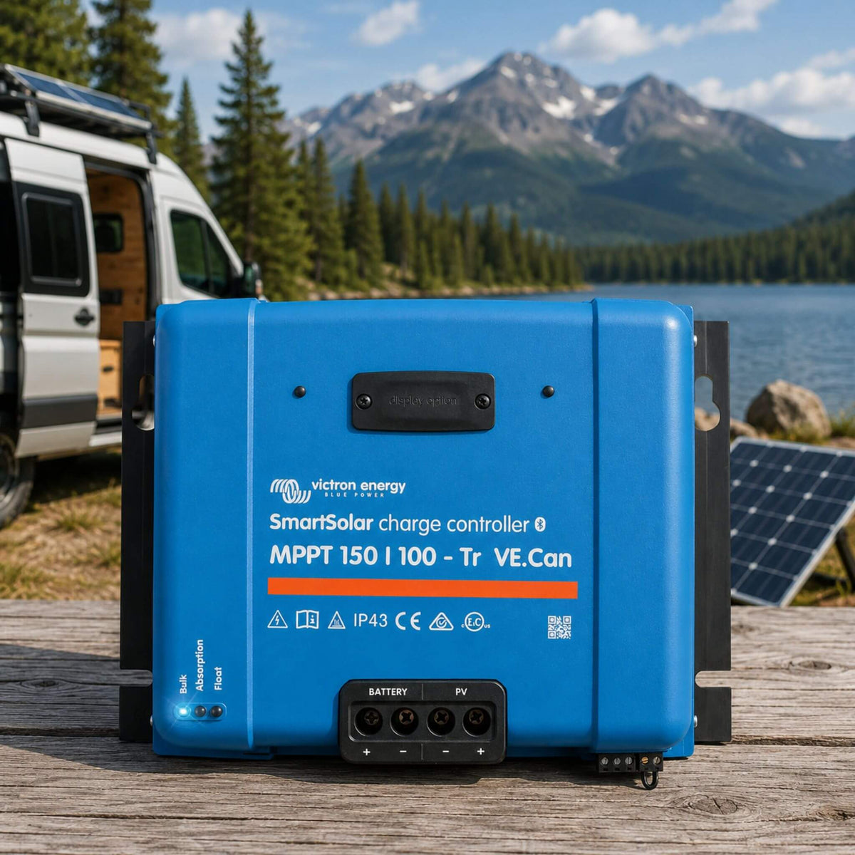 Victron Energy SmartSolar MPPT 150/100 solar charge controller solar power battery charging off grid system
