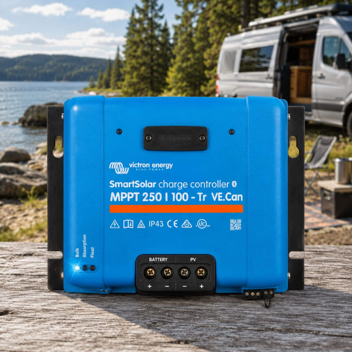 Victron Energy SmartSolar MPPT 250/100-Tr VE.Can solar charge controller van power system