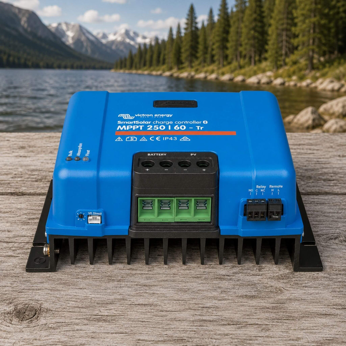Victron SmartSolar MPPT 250/60 solar charge controller for battery charging and off-grid solar energy