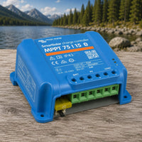 Victron SmartSolar MPPT 75/15 solar charge controller for off-grid energy and battery systems