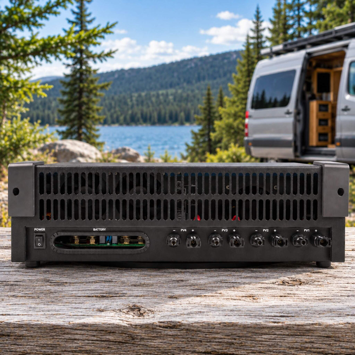 Victron Energy SmartSolar MPPT RS 450/200-MC4 solar charge controller off grid energy system