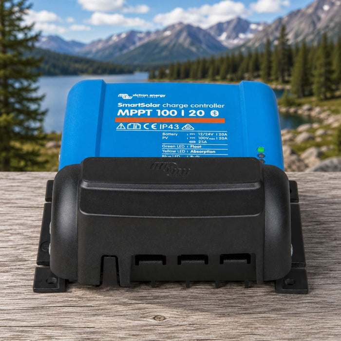 Victron Energy WireBox for solar charge controller protection in van conversion