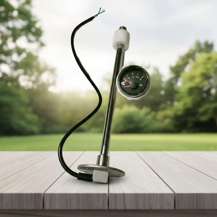 Durable water tank sensor showing precise water level readings for any tank.