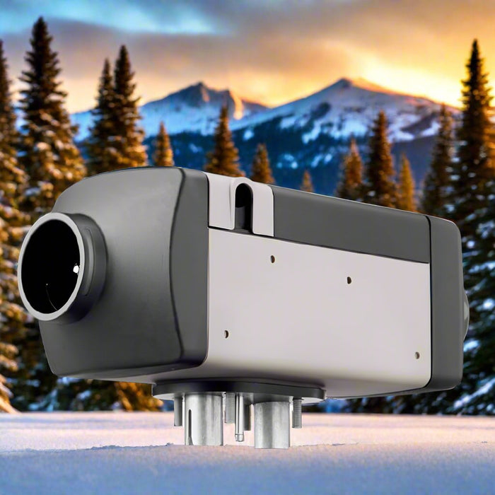 Compact Webasto Air Top 2000 STC diesel or gasoline air heater for campervans