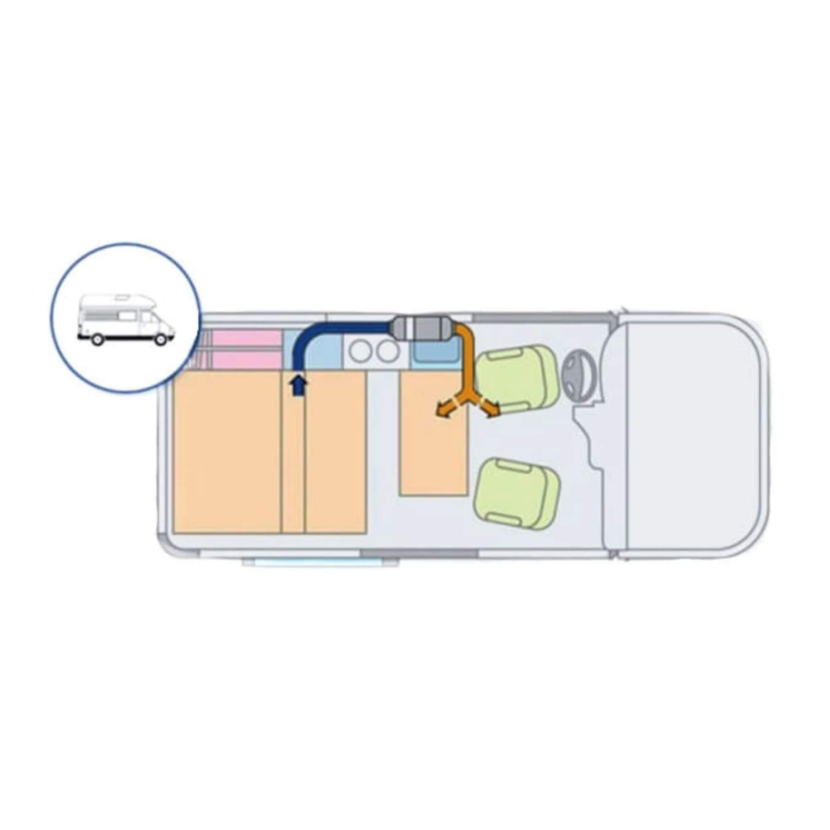 Webasto Air Top 2000 STC parking heater chosen by van builders for vanlife comfort